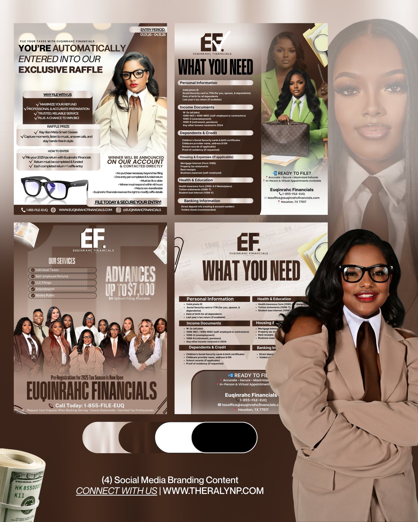 (4) Social Media Branding Content